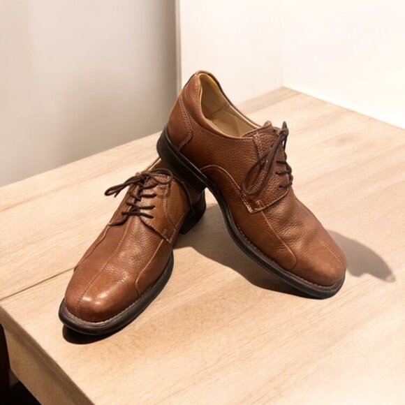 STUDIO BELVEDERE Men's Leather Split Toe Oxfords - Picture 3 of 8